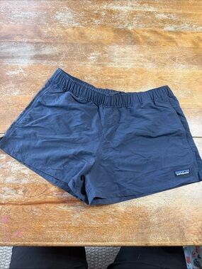 Patagonia Barely Baggies Shorts 2.5 inch Women Blue SZ M